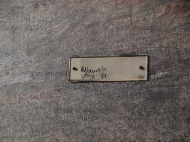 zweetkamertje Mandela